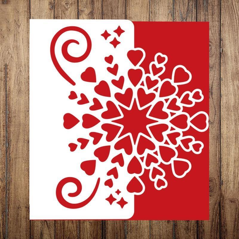 Valentine's Day Heart Metal Cutting Dies Stencil DIY Scrapbook Album Paper Card