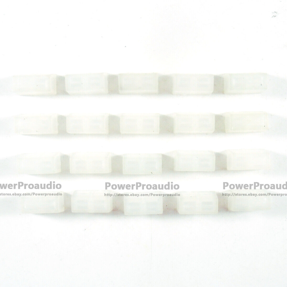 20pc Channel Crossfader  Fader  Cap Knob For RANE 56 57 61 62 64 68(Transparent)