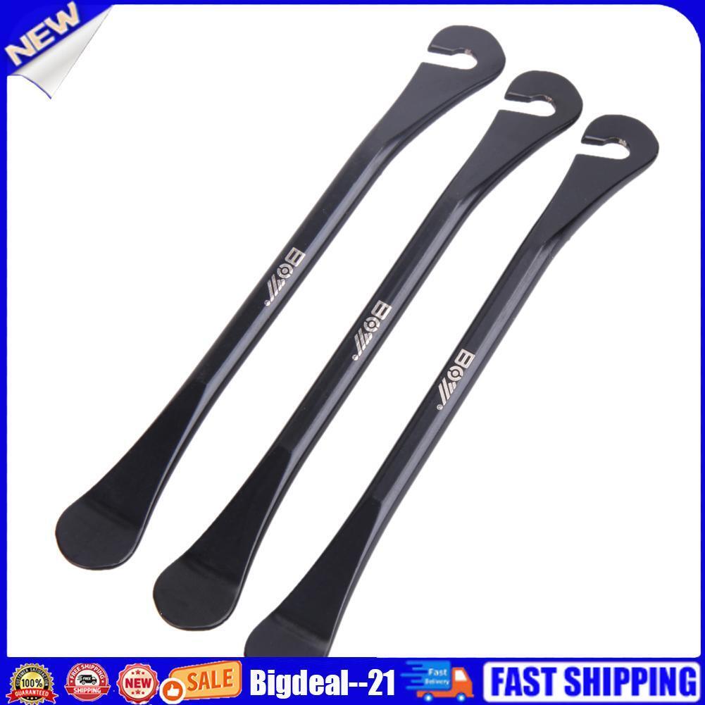 3X Bicycle Bike Metal Alloy Curved Steel Tyre Tire Lever Repair Wrench