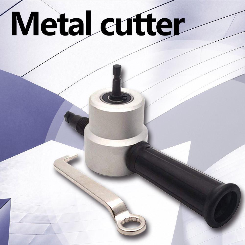 Double Head Metal Plate Iron Sheet Cutter Nibbler Saw Metal Cutting Drill
