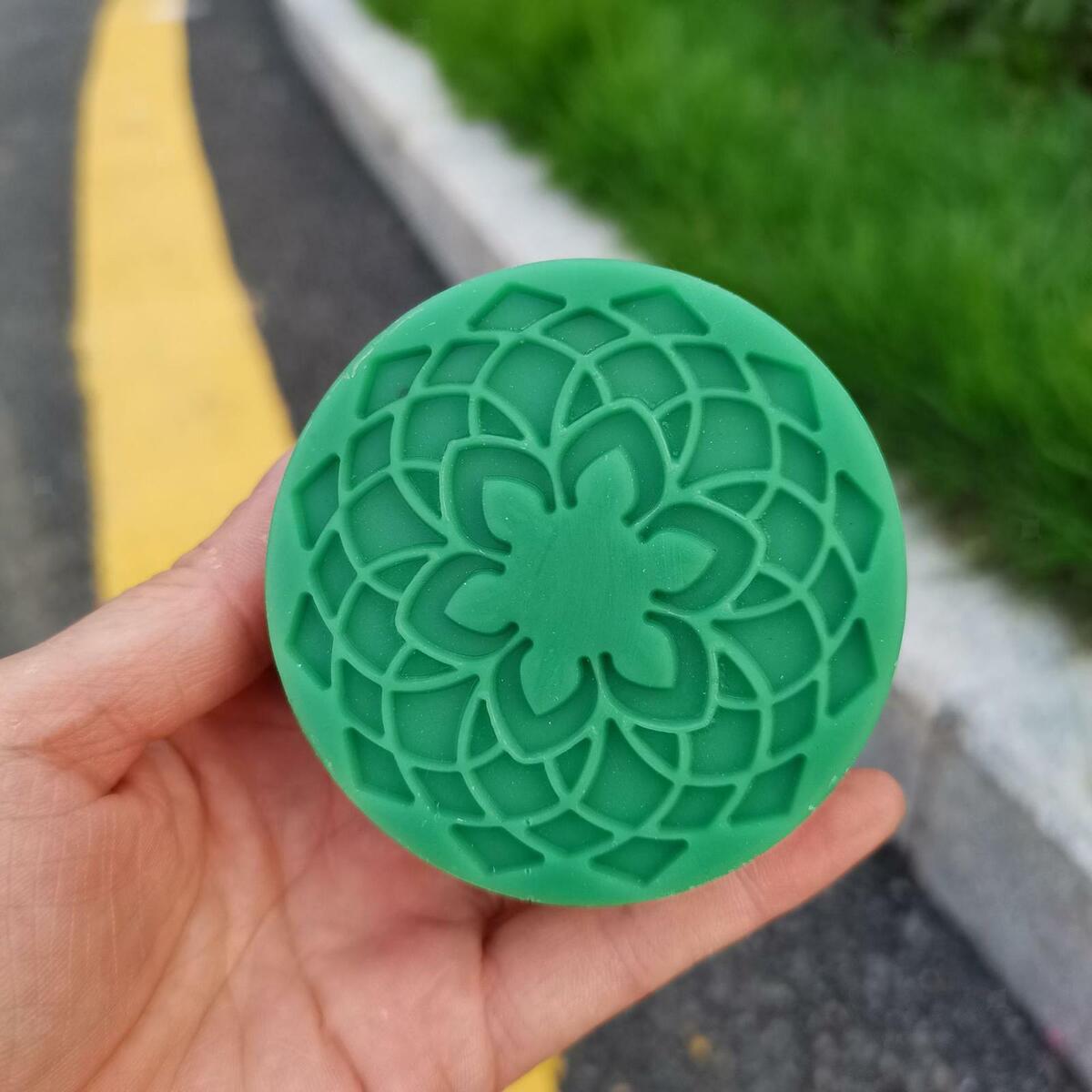 2x Silicone    for  Making Craft Mooncake Pudding Jelly Mould