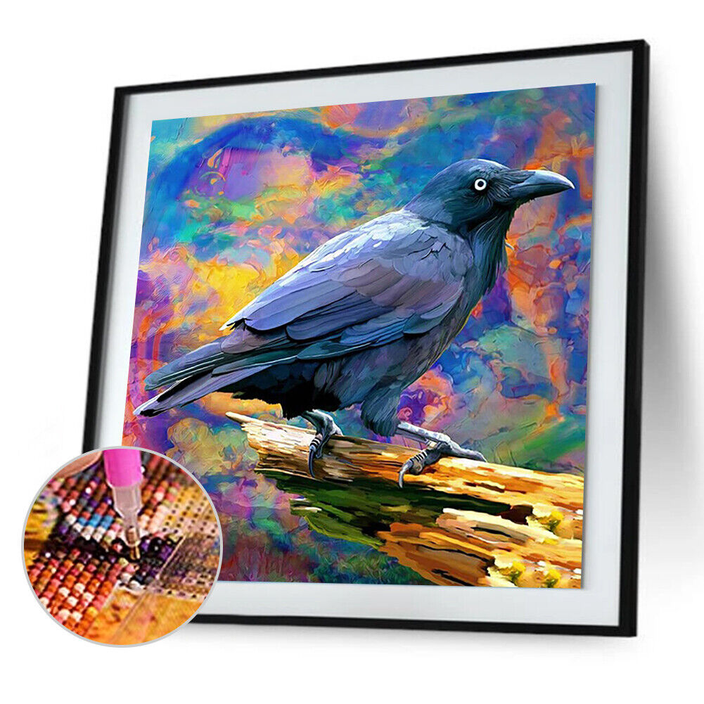 Diamond Painting 5D Colorful Animal Full Round Drill Rhinestone Kit (B2181)
