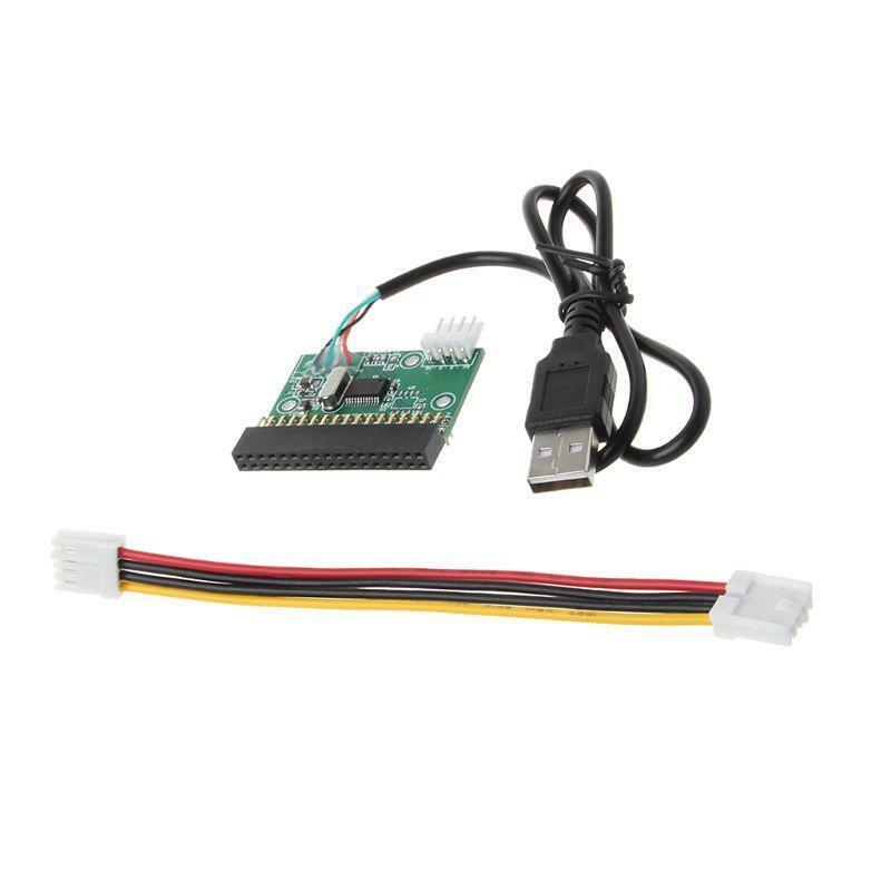 1.44MB 3.5" USB Cable Adapter To 34Pin Floppy Drive Connector U Disk To Floppy