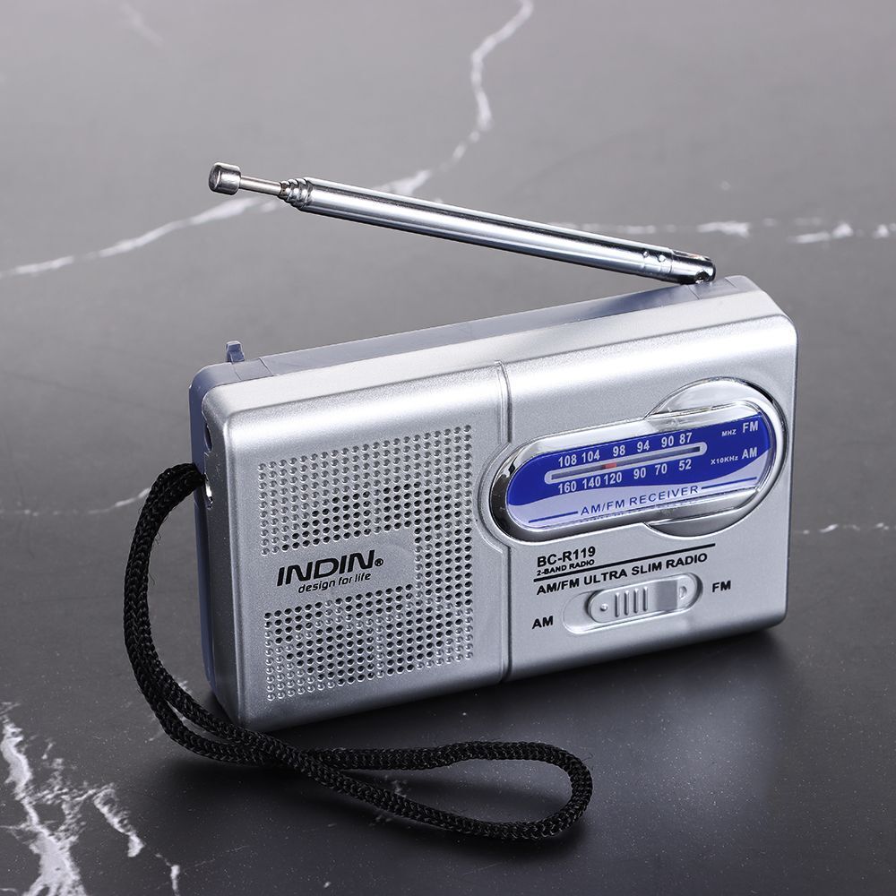 Essential Survival Tool Pocket Weather Radio World Receiver AM/FM Mini Radio