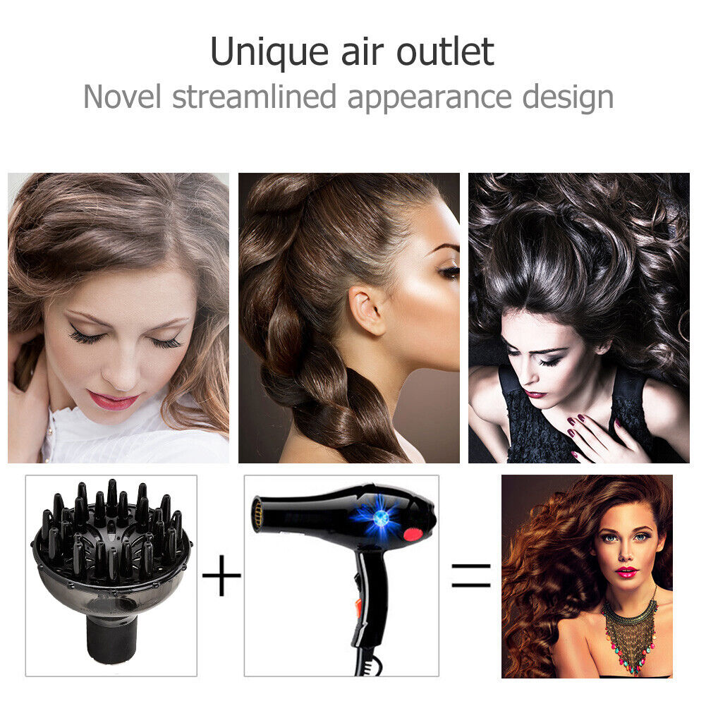 Durable Blower Diffuser Novel Streamlined Appearance Design Hair Care Dryer
