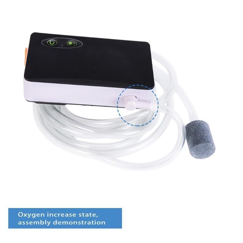 Air Pump Rechargeable Fish Aerator Pump Circulation Pump for Fish Transportation