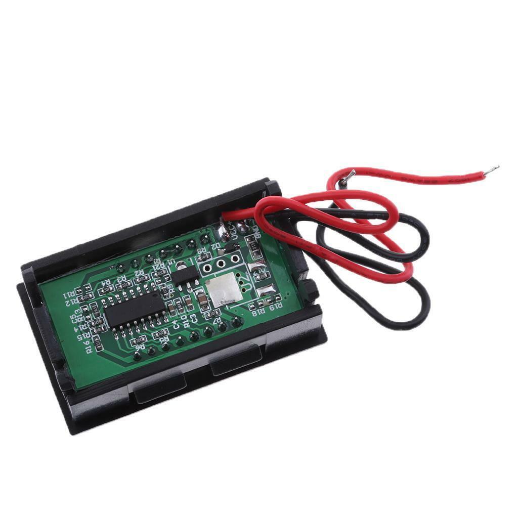 12V LED Indicator Battery Capacity  Voltmeter for Motor Modification