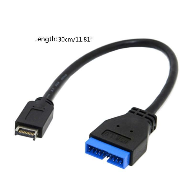 USB 3.1 20Pin Female to USB 3.0 20Pin Male USB Cable Motherboard Mainboard Cable