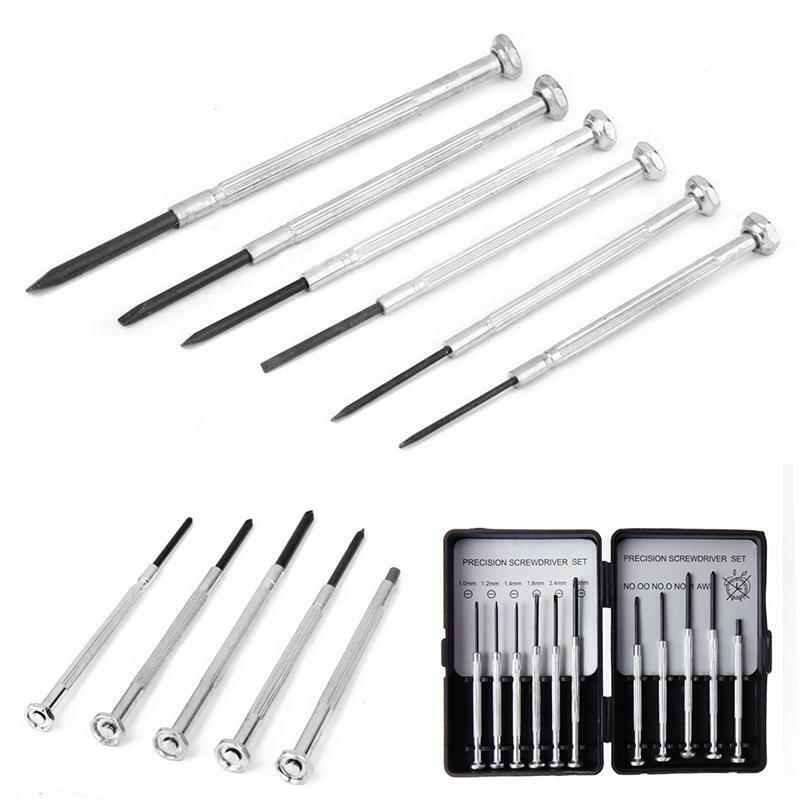 11PCS Precision Screwdriver Set Mini Bijoutiers Montres Lunettes Réparations Kit