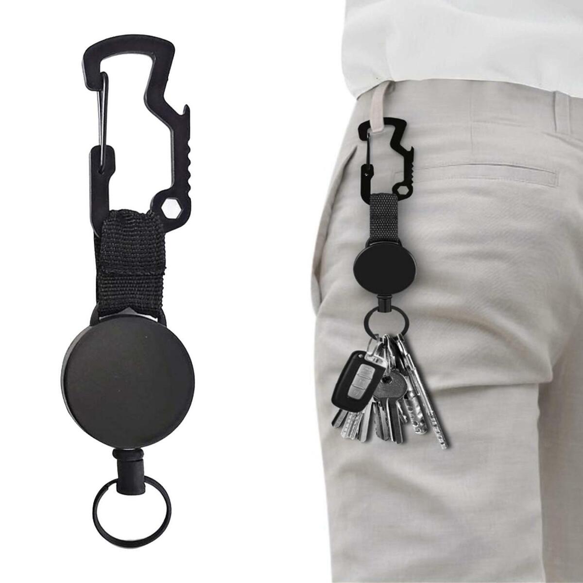 Heavy Duty Carabiner Clip Camping Accessories for Hammock Traveling Fishing