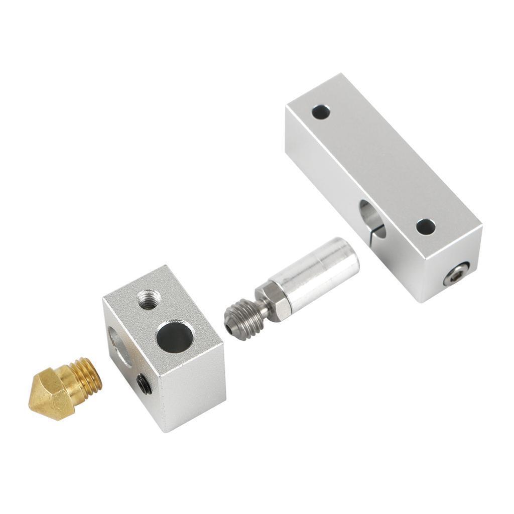 Heating Block + Brass Nozzle +  Kit for  i3 / i3 Plus