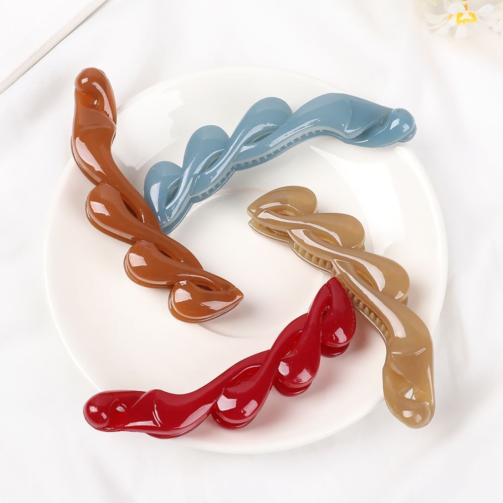 Non Slip Acrylic Banana Hair Clips Hairpins Hair Claws Styling Accessories