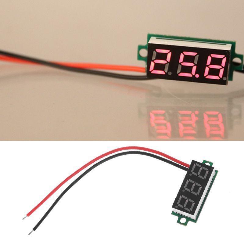 Digital Thermometer Module 0.28" LED Display Fitting for DS18B20 Temp Sensor