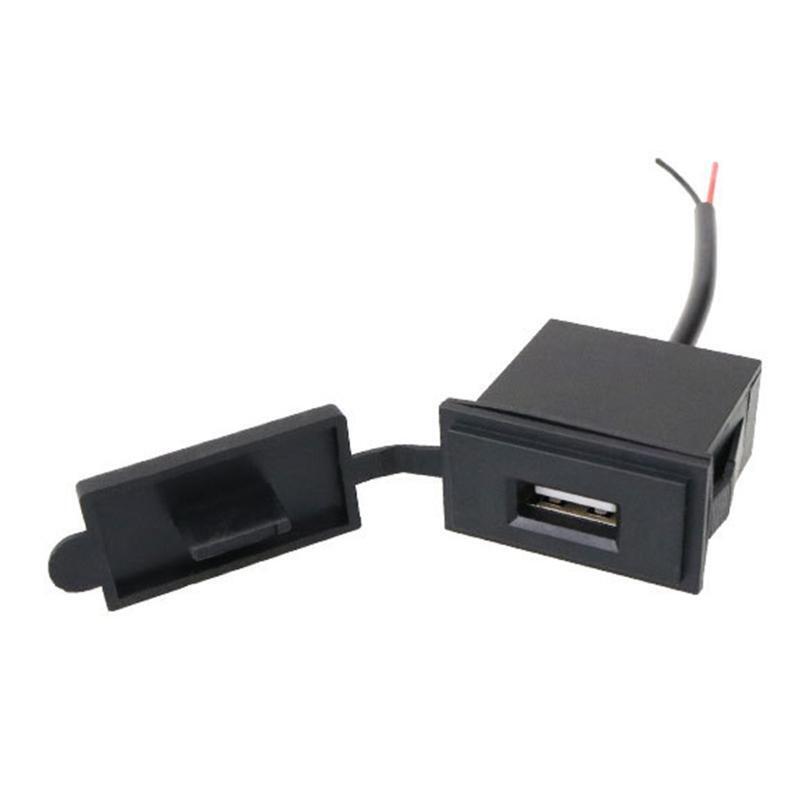 For 12-24V Motorcycle RV Cruise Boat Car Suv Charger 2.4A USB Plug Auto Adapter