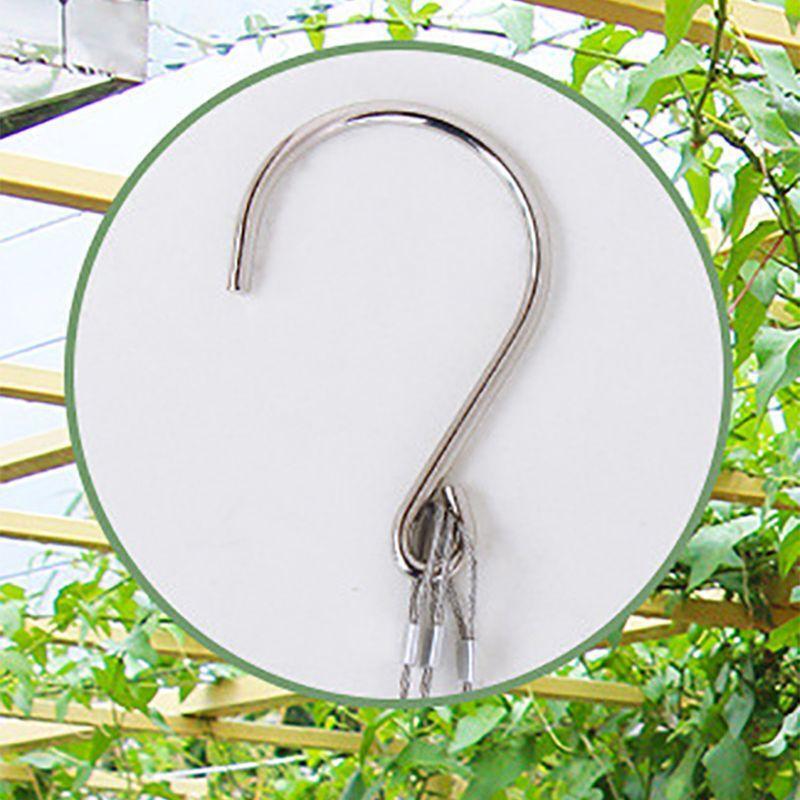 Watering Flower Pot Container, Hanging Planter with Chain