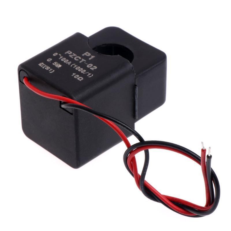 PZCT-02 100A 100mA AC Current Sensor for Measuring Electricity Consumption