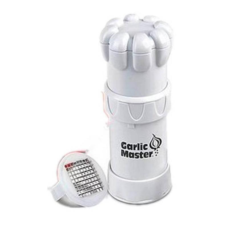 Mini Stainless Steel Garlic Press Rocker Premium Garlic Mincer for Cooking