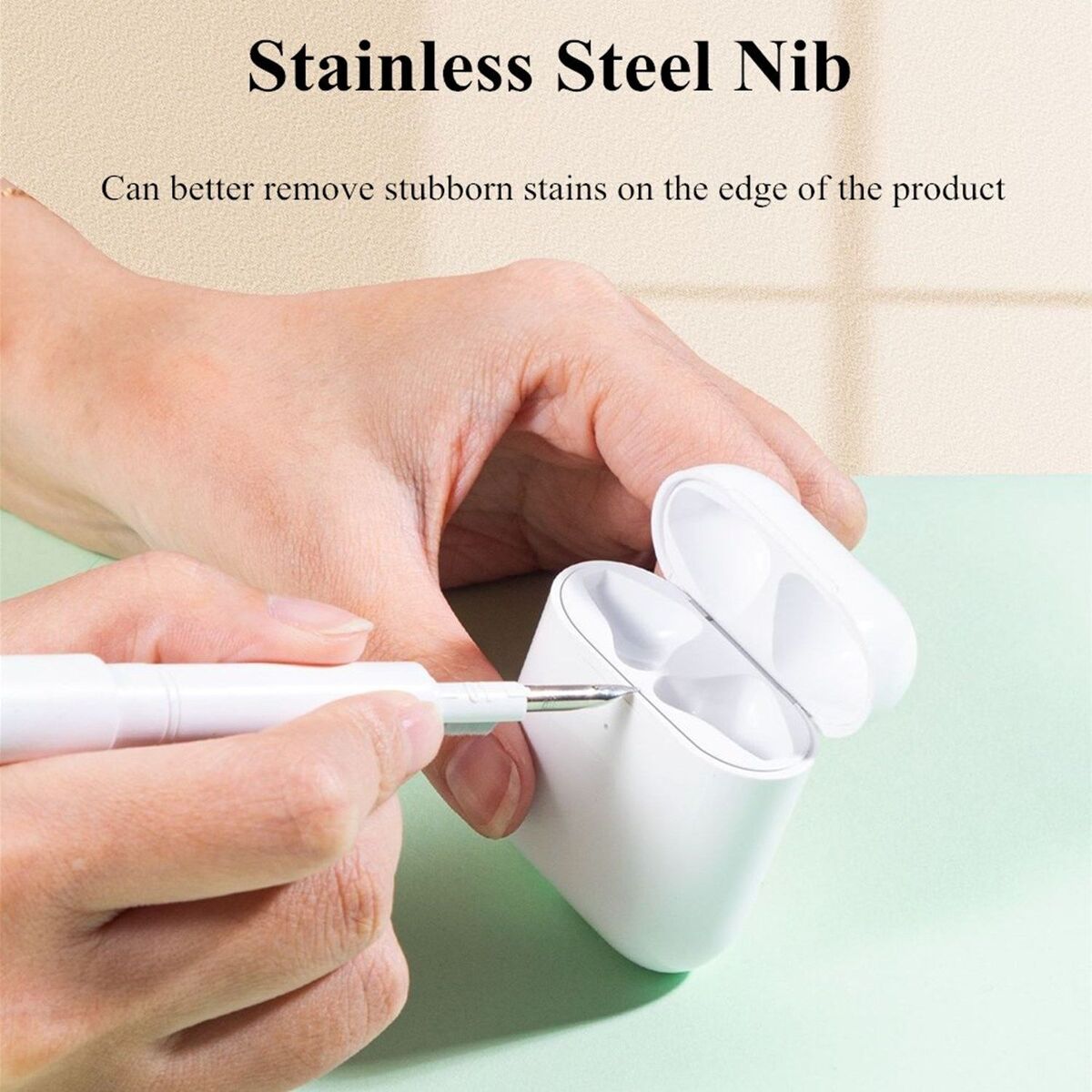 Keyboard Clean Brush for Airpods Earbuds Cleaning Pen 4 in 1 Cleaner Kit