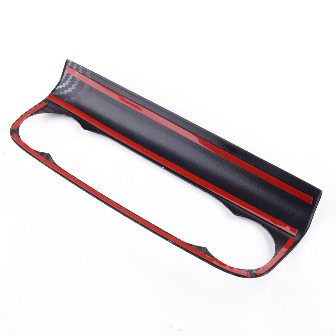 Carbon Fiber ABS Console Air Condition Panel Cover Fit for Ford Focus 2019-2020