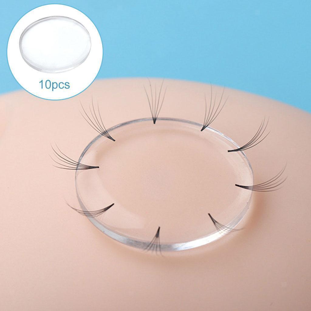 10 Pieces Lashes Grafting Pad Lashes Pallet Tools Lash Extension Pad for