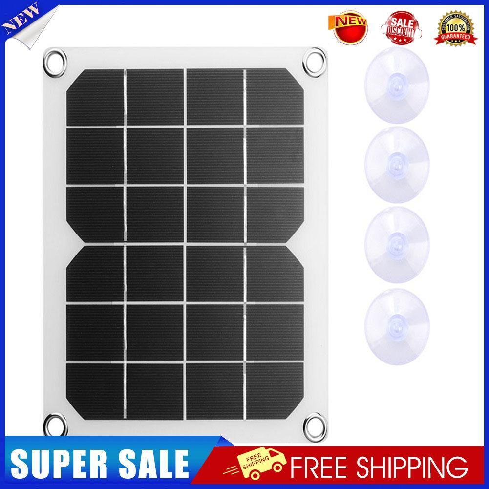 5V 10W Semi-flexible Monocrystalline Solar Charger Panel Charge for Phones