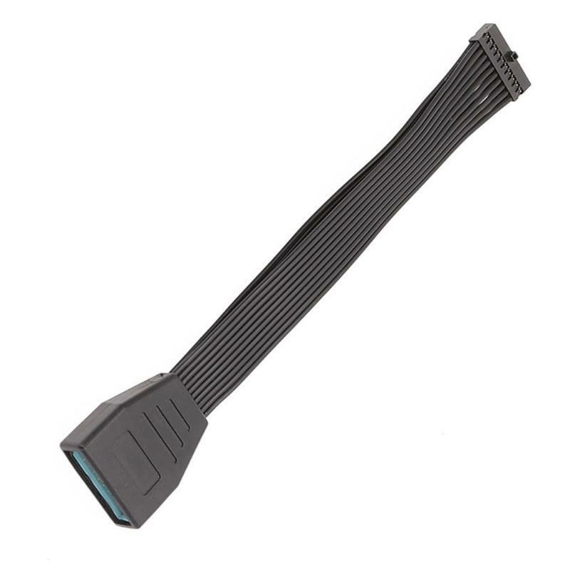 Small USB 3.0 19/20 Pin Internal Extension Header Adapter Cable for Motherboard