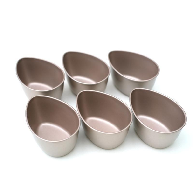2 Pieces Poached Egg Cooker Carbon Steel Egg Poacher Cup Egg Poaching Cups