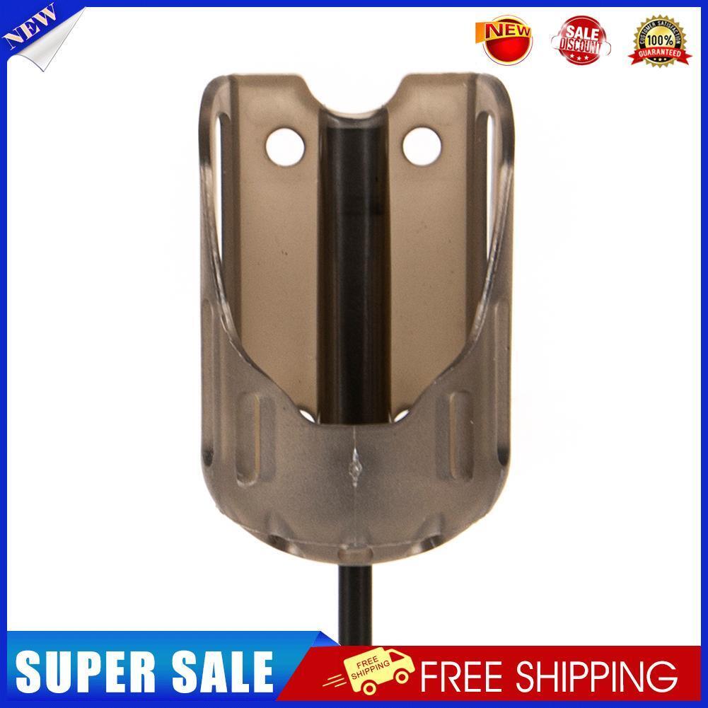 PE Plastic Carp Fishing Feeder Portable Fishing Lure Bait Basket Tackle (L)