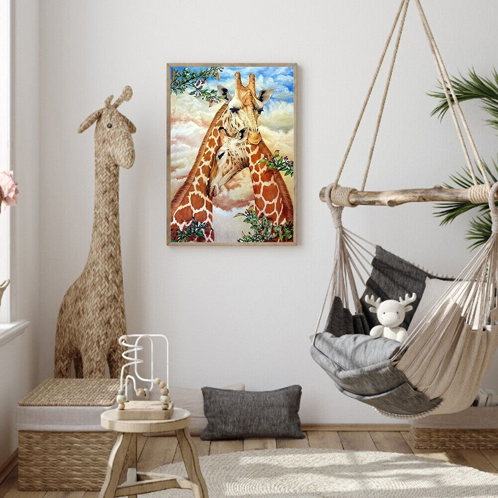 Diamond painting square diamond DIY giraffe animal ZQF2509