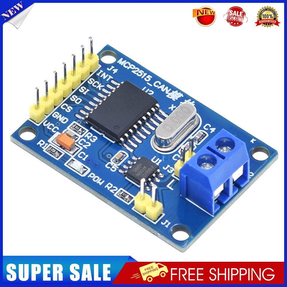 MCP2515 CAN Bus Module Board TJA1050 Receiver SPI for 51 MCU Controller