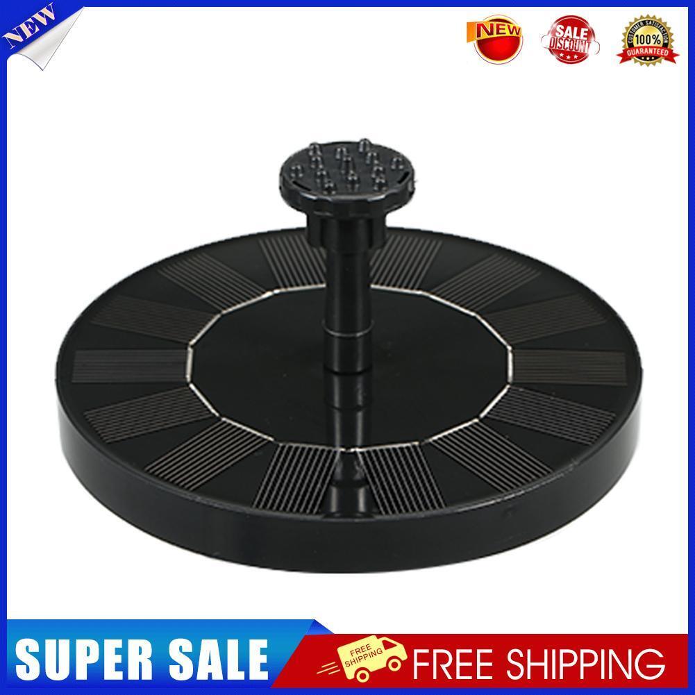 Outdoor Floating Solar Powered Waterfall Fountain Garden Water Pump Kits