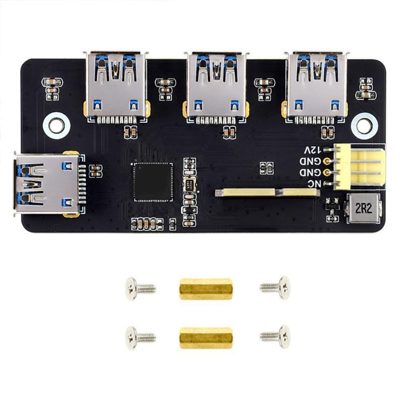 Compute Module 4 IO Board Adapter 4x HS USB for Raspberry Pi Compute Module4 CM4