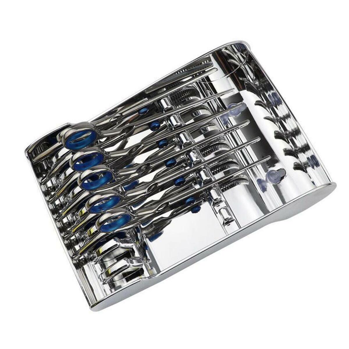 2Pcs Professional  Scissors Rack for Barber  Cutting dressers