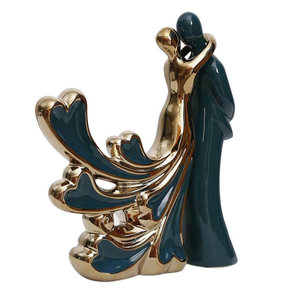 Tabletop Sculpture Desktop Decoration  Statue Present Couple