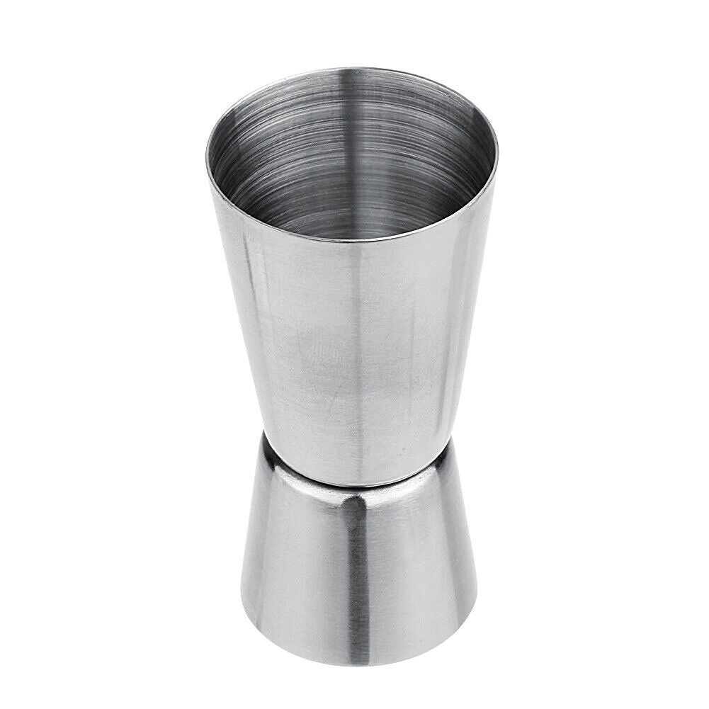 Wine Cocktail Shaker Jigger Single Double Shot Drink Measure Cup (25-50ML)