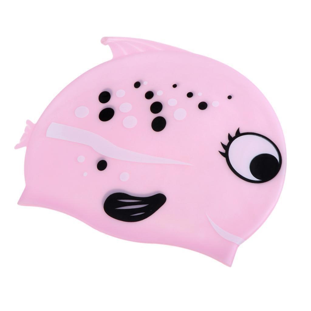 Waterproof Silicone Swimming  for Children - , as described Bobofish Pink
