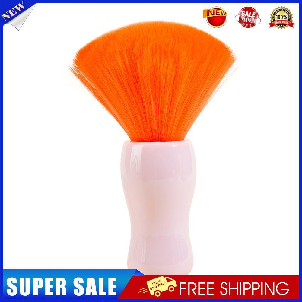 Hair Breaking Brush Salon Supply Soft Nylon Brush Hair Removal Tool (Pink)