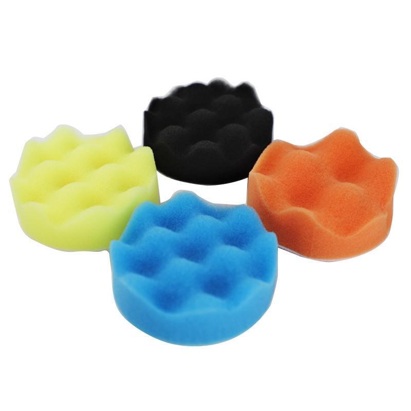 Auto Car Wax Applicator Waxing Buffing Pad Polishing Pads Compound Polisher Tool