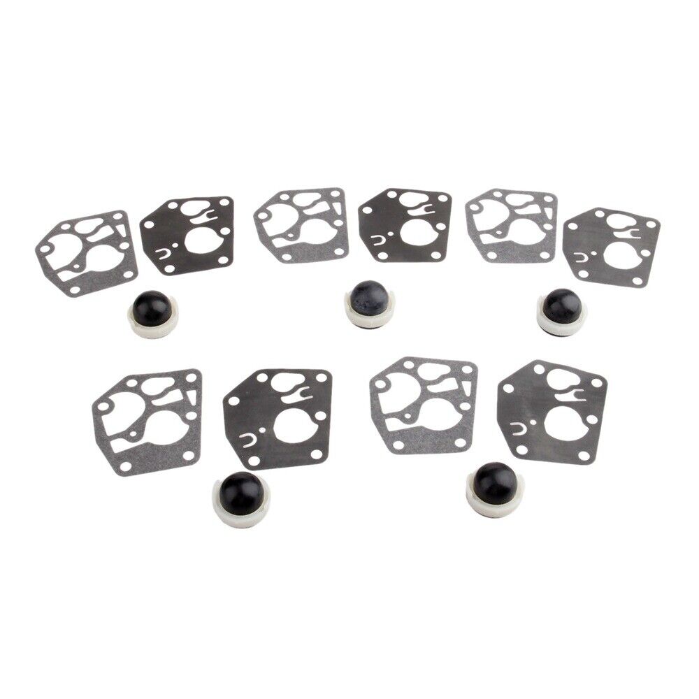 New Trimmer Carb Primer Bulb Diaphragm Kit for Briggs & Stratton 694394 494408