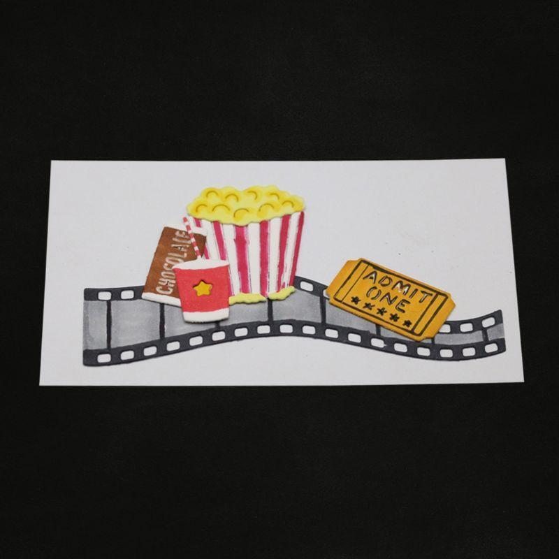 Food Metal Cutting Dies Stencil Scrapbooking DIY Album Stamp Paper Card Emboss