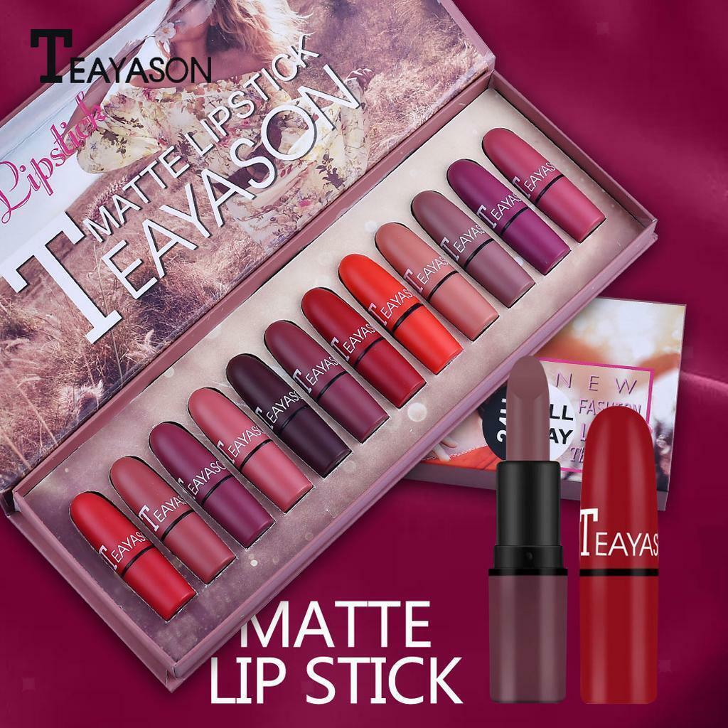 12x Matte   Set Waterproof Lasting  Beauty Cosmetics