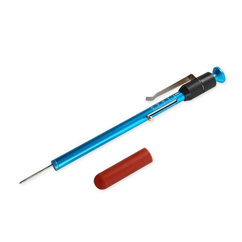 13.8cm/5.4in Brake Pad Measuring Tool Alloy Steel Brake Pad Thickness Gauge