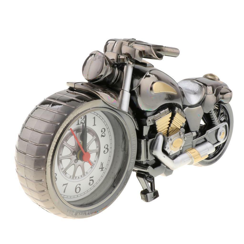 2 Pieces Motorcycle Clock  for   hotel showcase gifts
