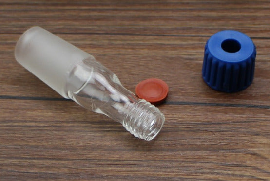 24/40 Glass Thermometer Adapter W/Thread Ground Scock Joint Lab Accessories JR