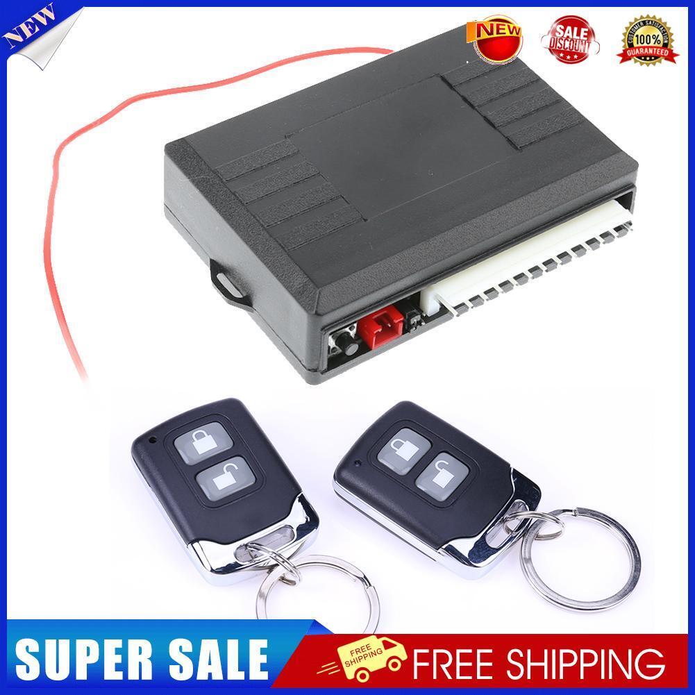 Car Alarm System Auto Keyless Remote Central Control Door Lock Kit