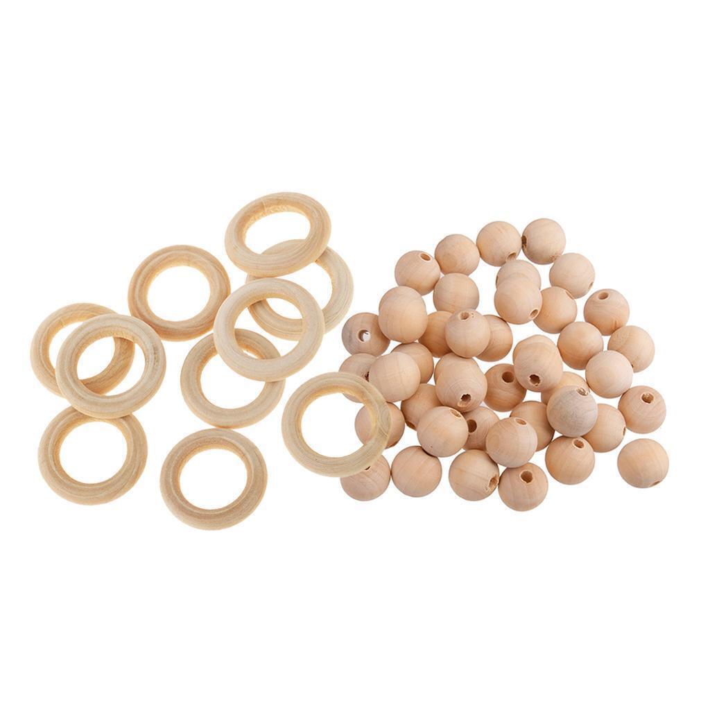 60x Natrual   Loose Spacer Rings  Findings Supplies