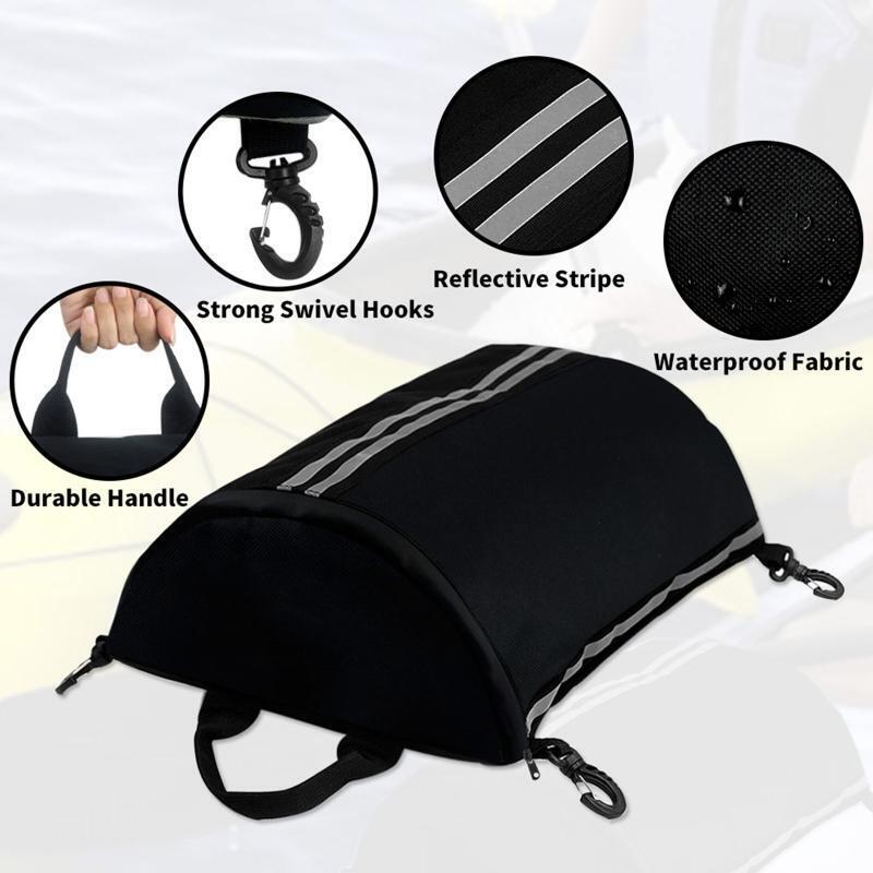 Kayak Deck Zippered Bag Boat Canoe Rafting Stand Up Paddle Board Storage Dry Bag