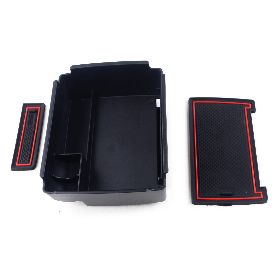 Center Console Armrest Storage Box Pallet Tray Holder Fit For VW Golf 7 MK7 Li