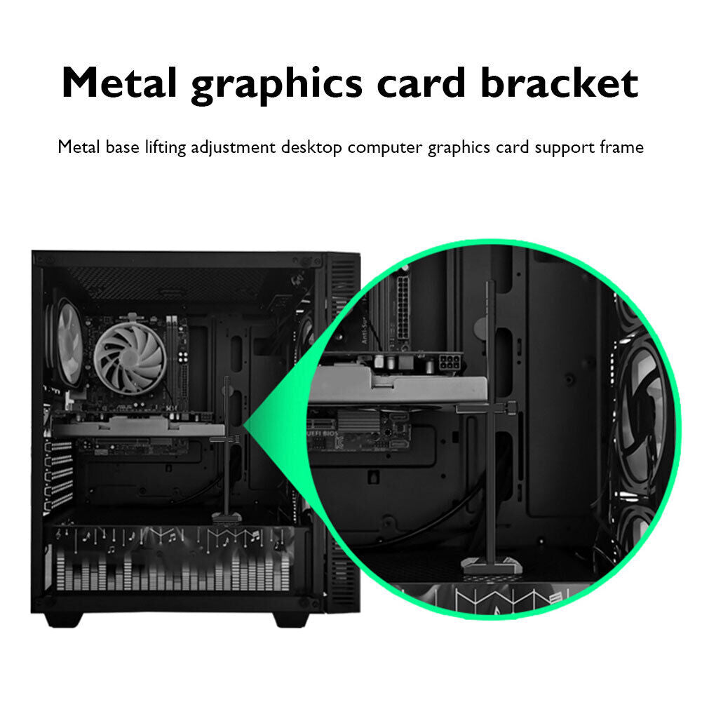 Graphics Card Holder Jack Bracket Desktop PC Case Video Card Support Stand