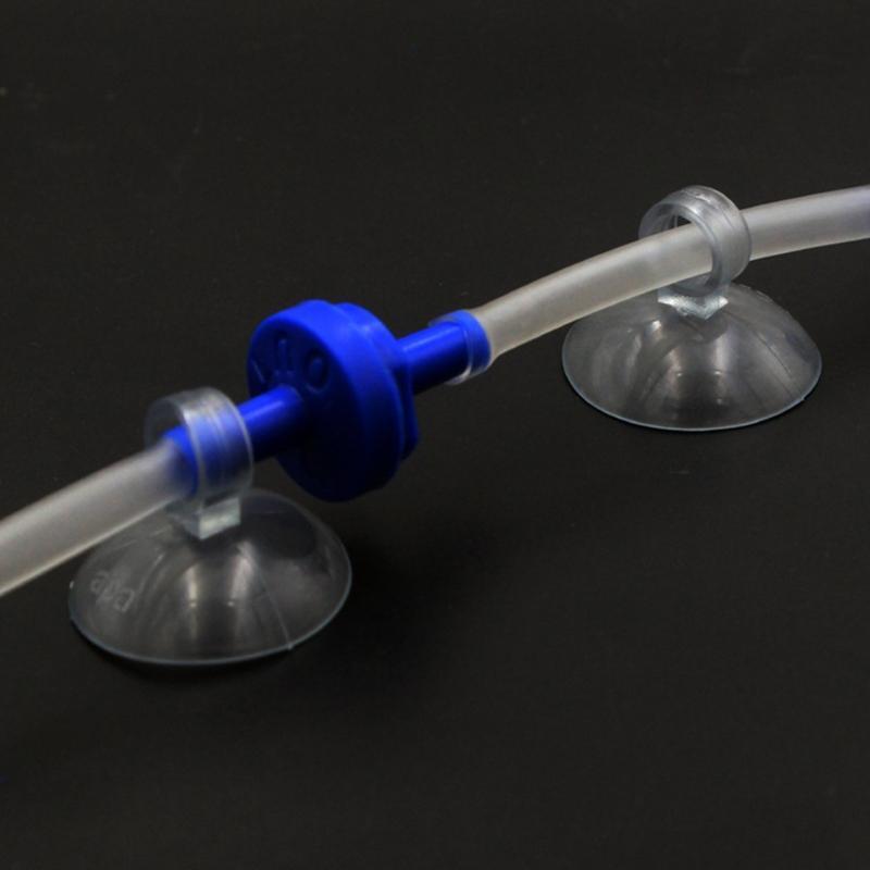 Suction Cup with Clip for Aquarium Fish Tank Air Pump Accessories Tube Holder